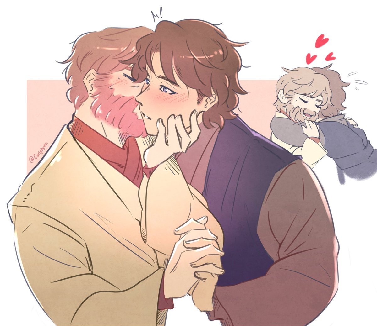 Anakin can get a thank you kiss for the end of 2024, as a treat! 😌
#obikin