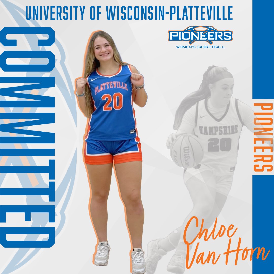 ChloeVanHorn21's tweet image. Committed 🧡💙 @UWPlattWBB @UWPlattSoftball 

@LadyWhipsBball @HampshireSftbl @M14Hoops_Girls @KVStorm1