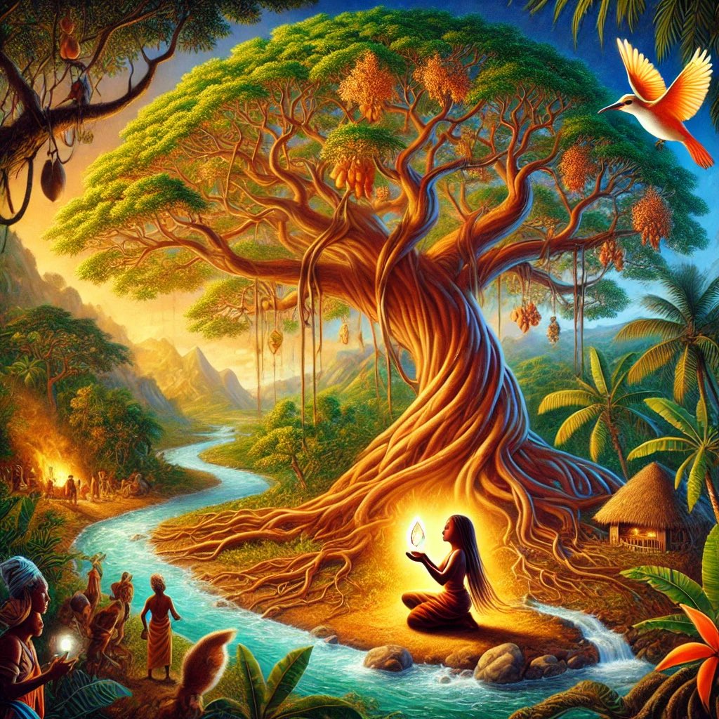 yvb63's tweet image. Le Cri du Tamarinier #Mayotte
Il y a longtemps, sur l’île aux mille senteurs, vivait Mwidjahada, une jeune fille dont le nom signifiait « celle qui lutte ». Connue pour son amour de la nature et sa générosité, elle passait ses journées à soigner les oiseaux blessés, nettoyer les…