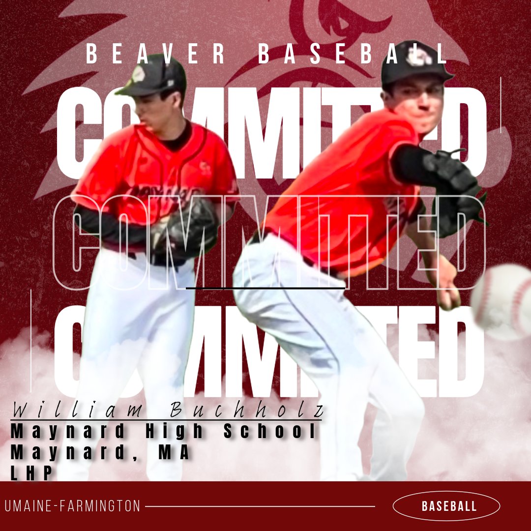 Beaver Baseball is excited to announce that Will Buchholz has committed to UMF to play baseball. Welcome to The Farm Will, looking forward to the next four years. #gobeavs #rollbeavs #allinallout