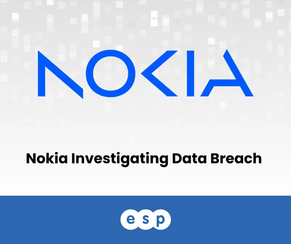 ESPProjects's tweet image. Nokia investigates a data breach as IntelBroker allegedly sells source code. How is your business protected from breaches?   

cybersecuritynews.com/nokia-investig… 

#NokiaSecurity #DataProtectionTips #CyberAwareness #espprojects