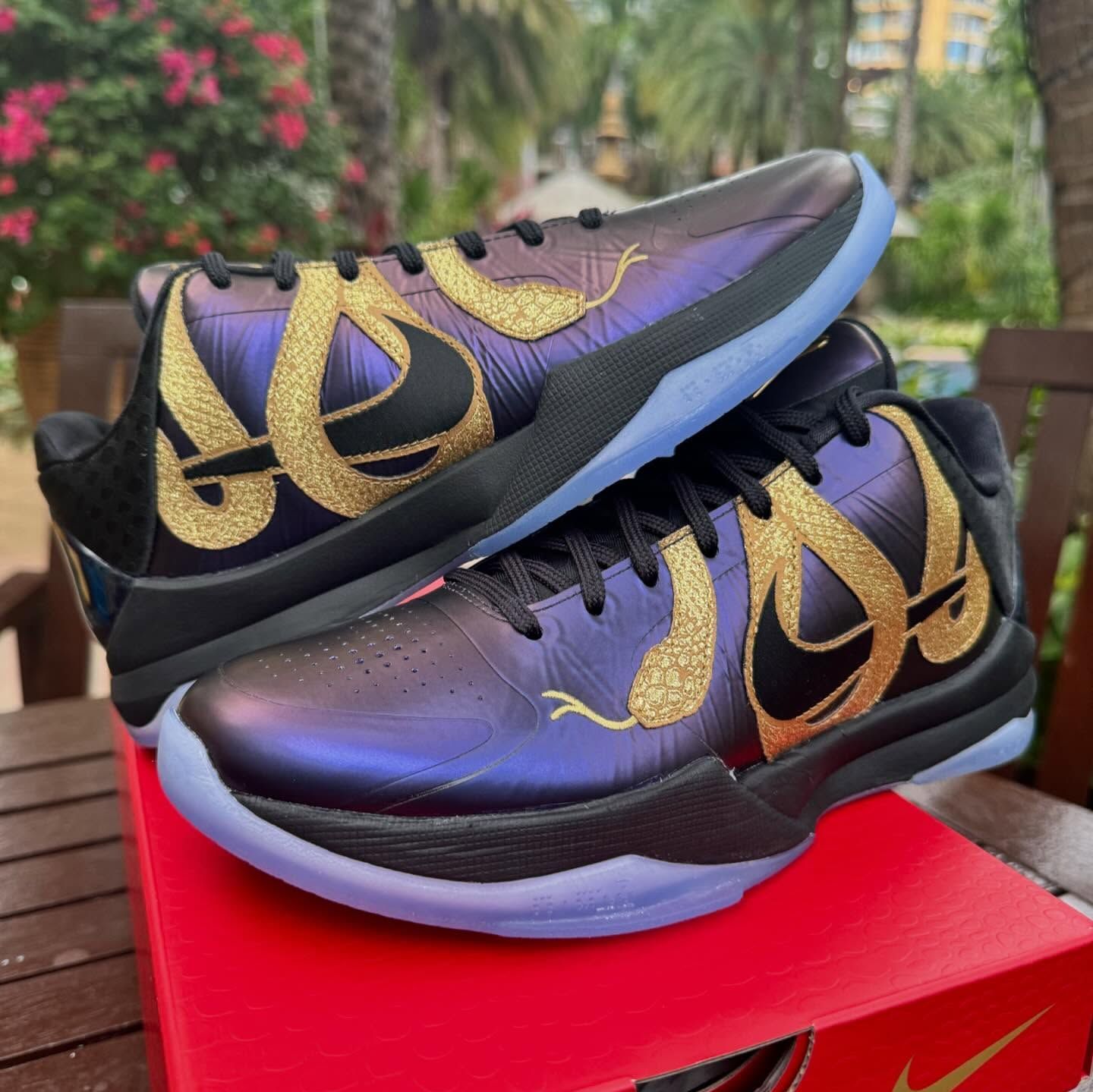 Nike Kobe 5 Protro \"Year of the Mamba” Nike Kobe 5 Protro Year of the Mamba Eggplant IB4481-500