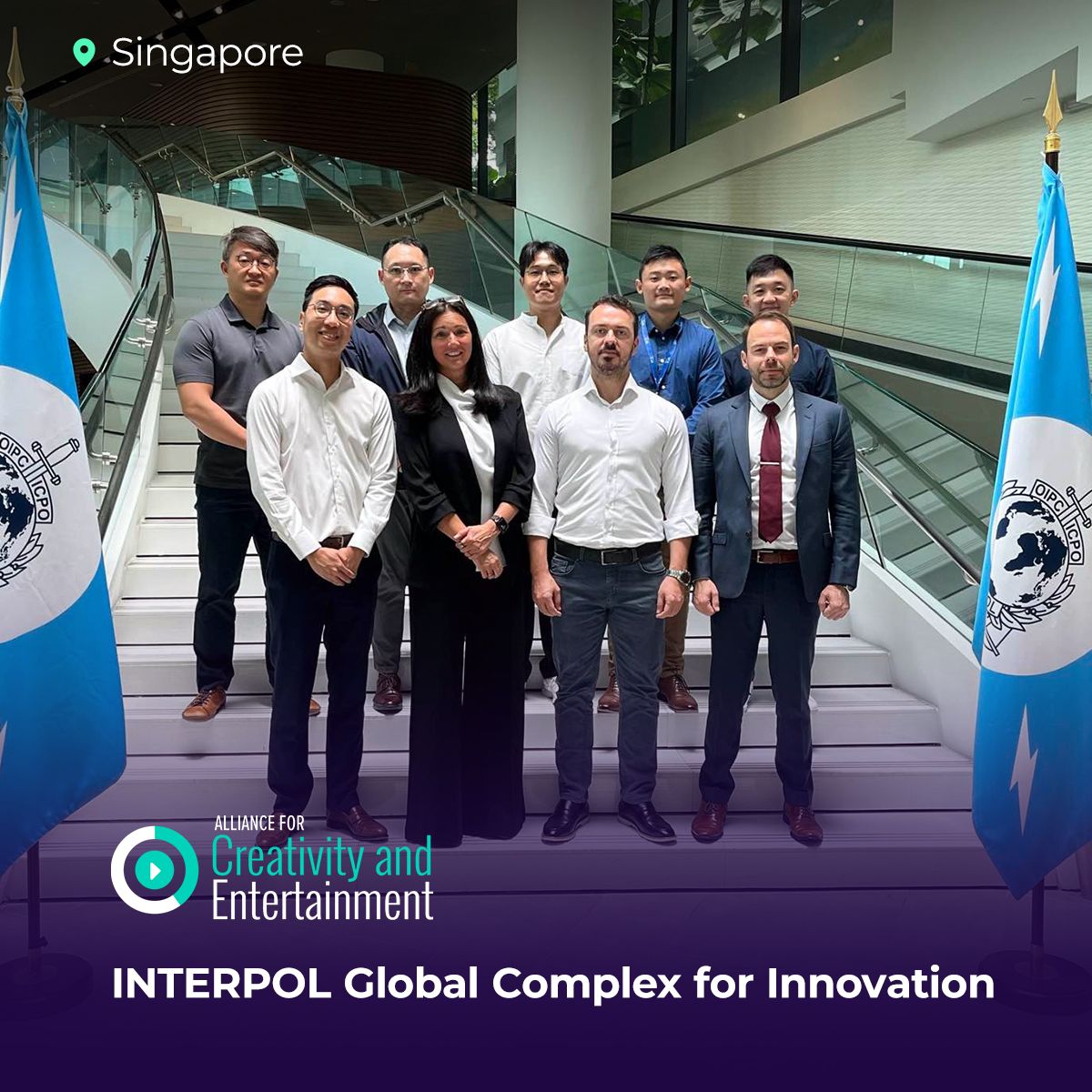The Motion Picture Association team met with INTERPOL I-SOP to discuss recent trends in digital piracy and identify new ways organizations in the private and public sectors can work together to protect content.
#CopyrightProtection #Collaboration #IPCrime #DigitialPiracy