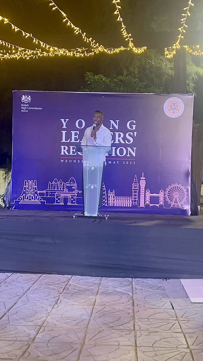 Amazing time speaking at the Young Leaders Reception @ukinghana 

#ghana #code57 #leadership #development  #community