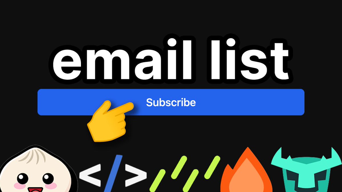 cdbrw's tweet photo. Looking to build an email list and don't want to over complicate it? Here's how I quickly built one using @bunjavascript, @honojs, @DrizzleORM and @tursodatabase 🙌

🔗 https://t.co/zlTTQRbxNb https://t.co/YXOT0LewVL