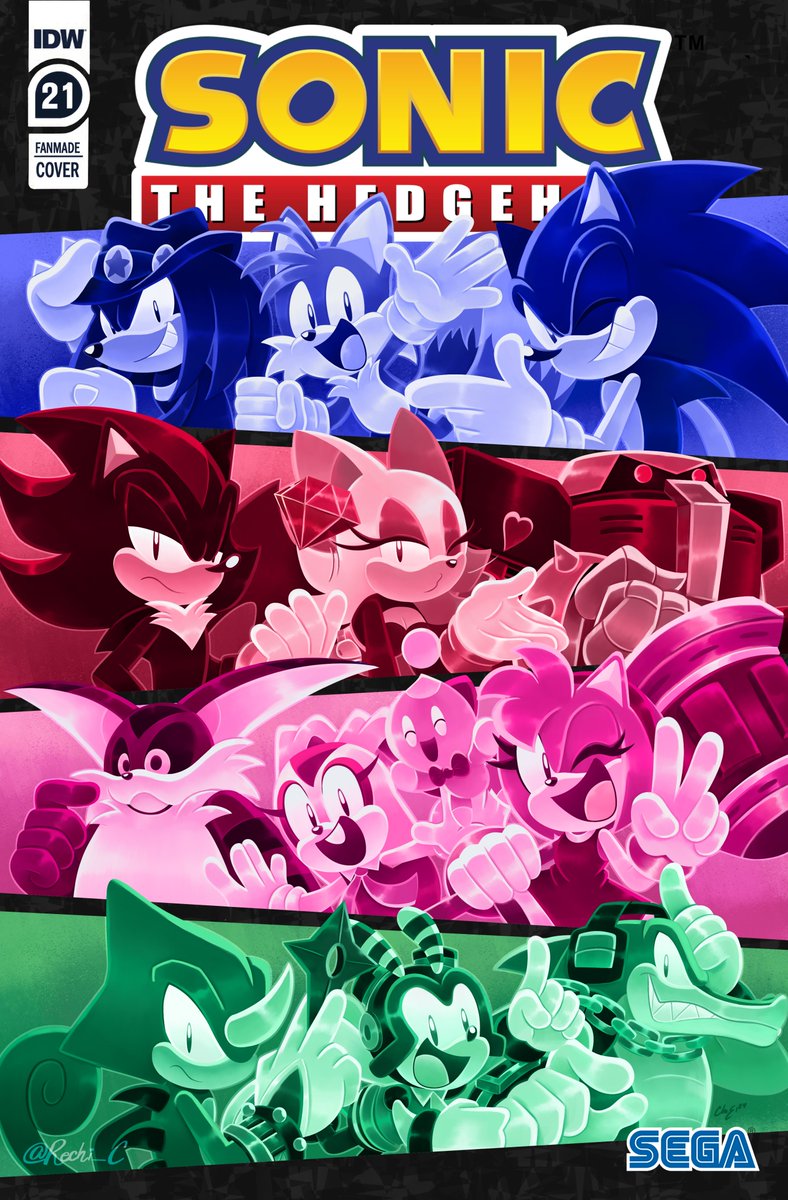 Rechi_C's tweet image. Happy 21st Anniversary Sonic Heroes!
What is your favorite team? 💙❤️🩷💚#SonicTheHedgehog #SonicHeroes #sonicfanart #sonicart