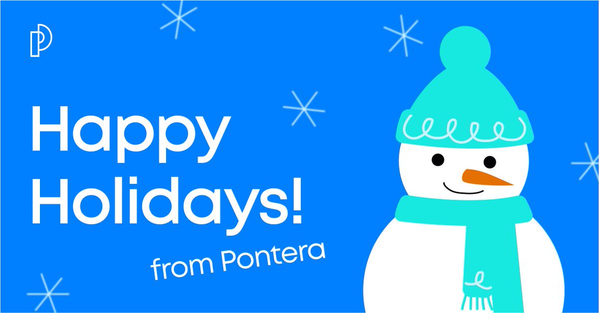 Happy New Year from our team to yours! Here’s to a 2025 brimming with success, growth, and new opportunities. We at <a href="/Pontera/">Pontera</a> can’t wait to continue this journey together. Cheers!  #ThankYou #HappyHolidays #SeasonOfGiving