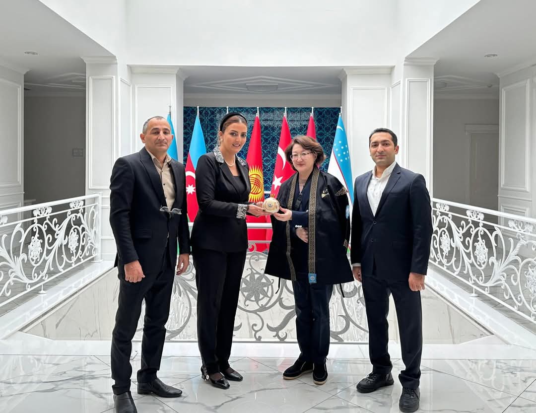 KNurullayeva's tweet photo. Honored to sign a cooperation memorandum with Aktotı Raimkulova, President of International Turkic Culture and Heritage Foundation. I am assured thag this partnership will strengthen intercultural ties, preserves Turkic heritage, and promotes Alpagut sport on the global stage. https://t.co/wL7F1MV5xB
