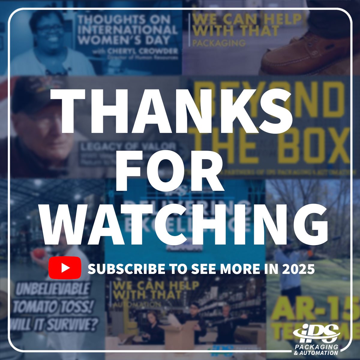 IPSpackaging's tweet photo. Don’t miss a beat—subscribe to our YouTube channel now and be the first to see what’s next: https://t.co/GKoJV54ApS
Here’s to another year of innovation and partnership!
#IPSPackaging #Automation #SubscribeNow #PackagingIsAwesome https://t.co/pGZKfCIJ08