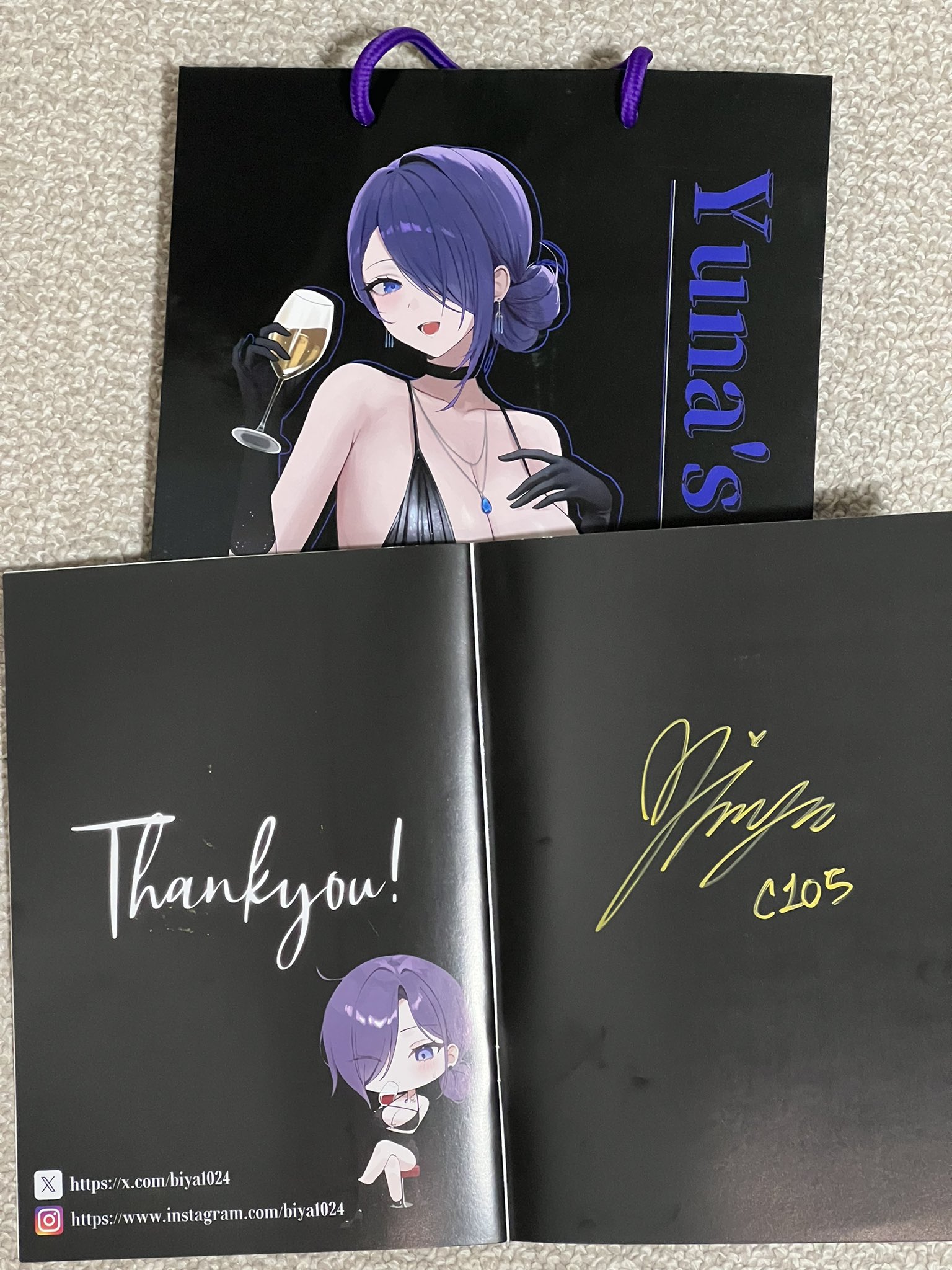 BIYA サイン入り 新刊セット BIYA サイン入り 新刊セット