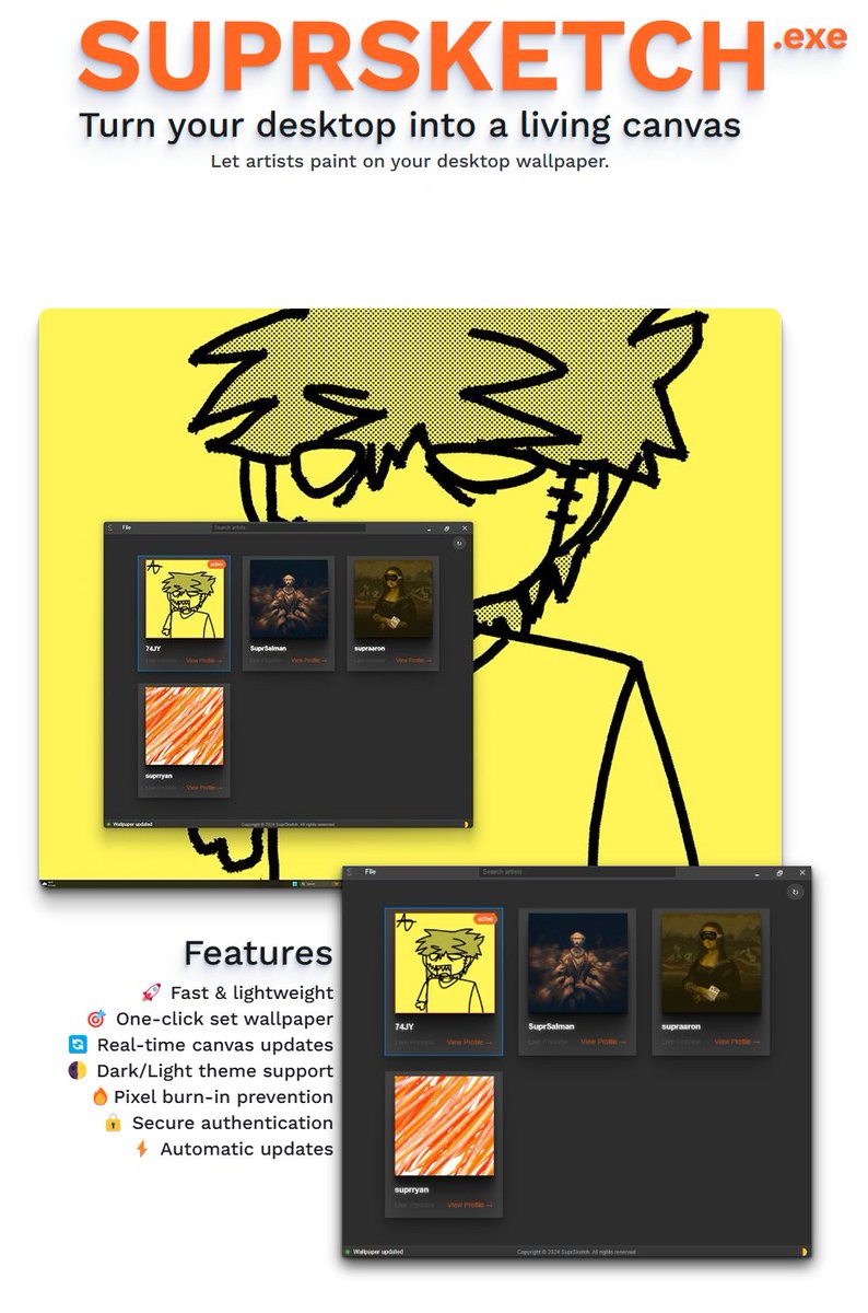SuprSketch tweet media
