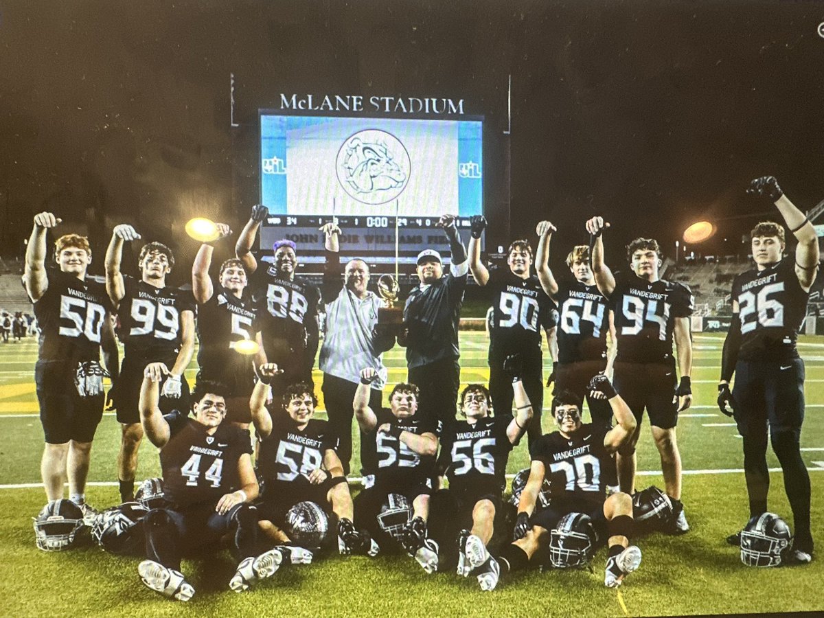 #99 2025 Vandegrift High School State Champions. This team!

@KatFBRecruiting 
<a href="/VHSFootball/">Vandegrift Football</a> 
<a href="/RecruitVandyFB/">Vandegrift HS Football Recruiting 🐍</a> 
<a href="/dctf/">Dave Campbell's — TexasFootball.com</a> 
<a href="/DaeshonMorgan06/">Daeshon morgan</a>