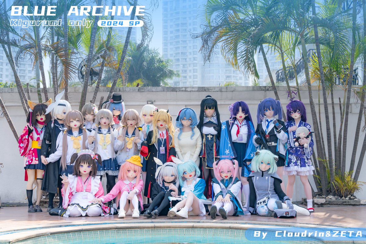 2024-2025 第一届蔚蓝档案Kigurumi Only邀请会@广州
First Blue Archive Kigurumi Only Invitational Special at Guangzhou
———
感谢大家的参加！这次是一个小一点的邀请会，希望各位这几天玩的开心！
📹：<a href="/ZETA23875229/">ΖΞΤΛ</a> 
———
完整参会者名单请见评论
See Comments for the full list of participants