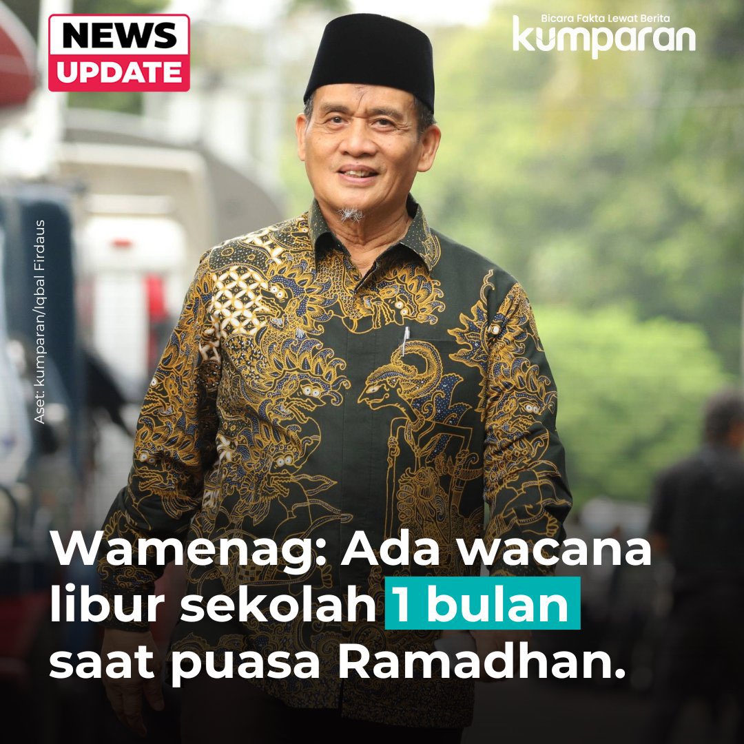 Makin bodoh aja nanti generasi penerus.