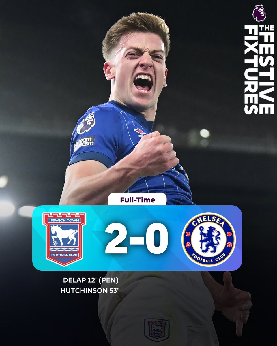 Ipswich pick up their first home win of the season 🚜

#IPSCHE