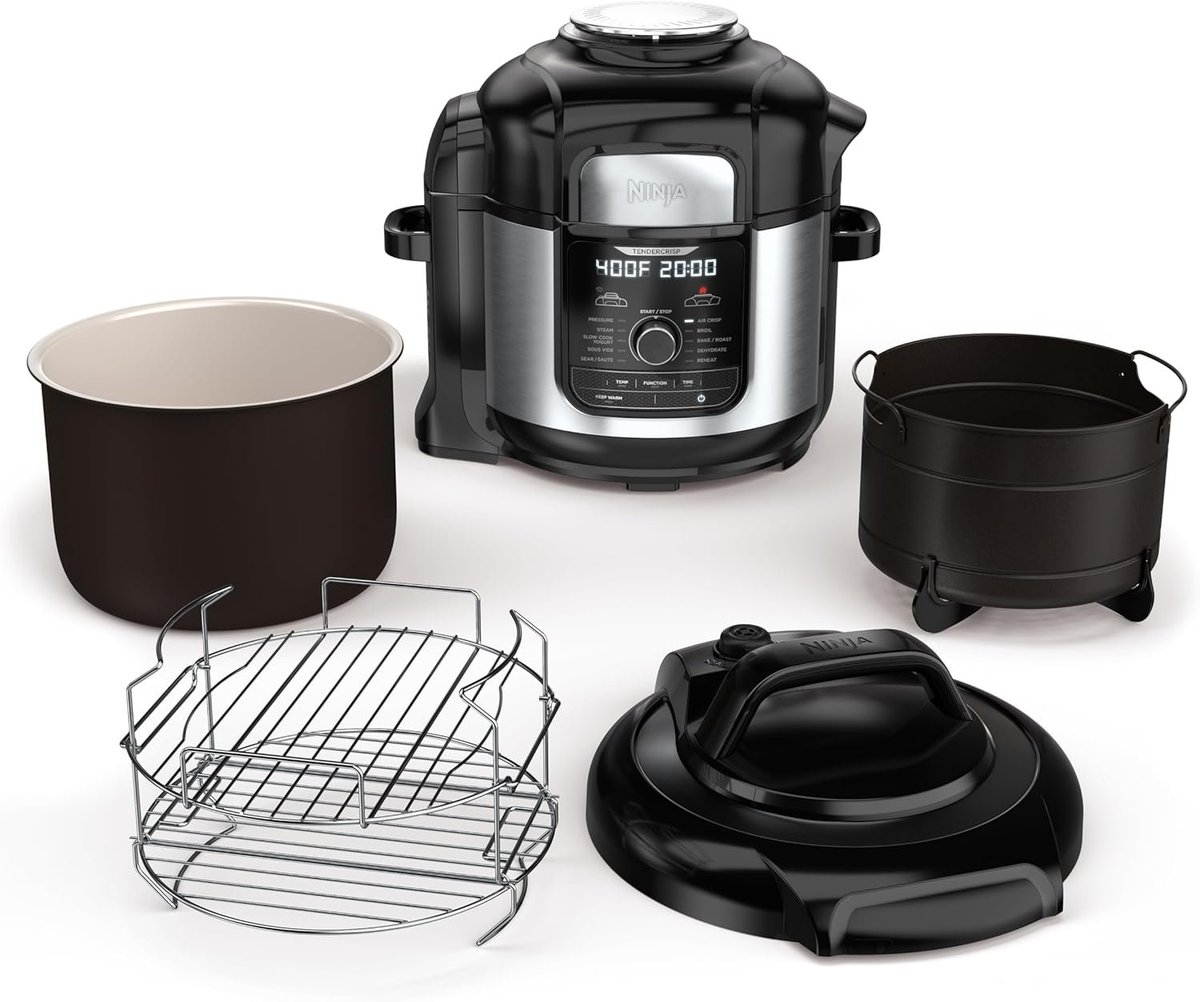 TrendyDeal52's tweet image. Hey, go and check out the Ninja FD401 LP3 Foodi 12-in-1 Deluxe XL, now just $169.99 with 32% savings! 

sovrn.co/qgz4k5o

 #CulinaryWonder #VersatileCooker #SmartBuy