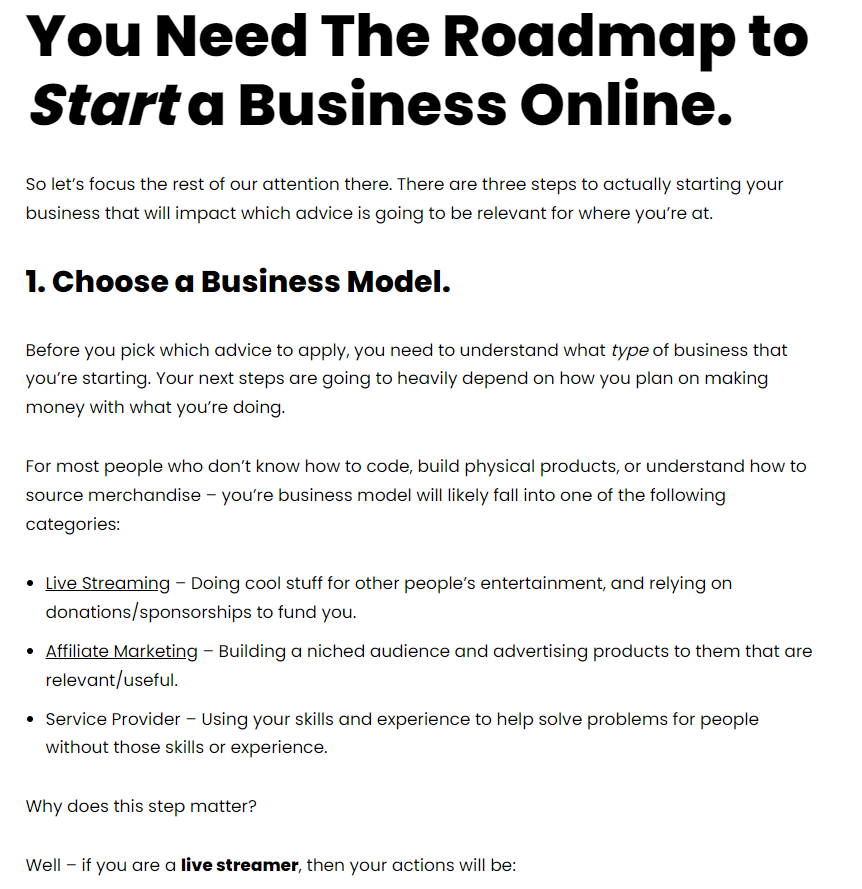 You ever return to something you wrote a year ago and say 

"wow, i really needed this advice, thanks past me".

For those folks 3-6 months into their journey and trying to figure out how to make money online.