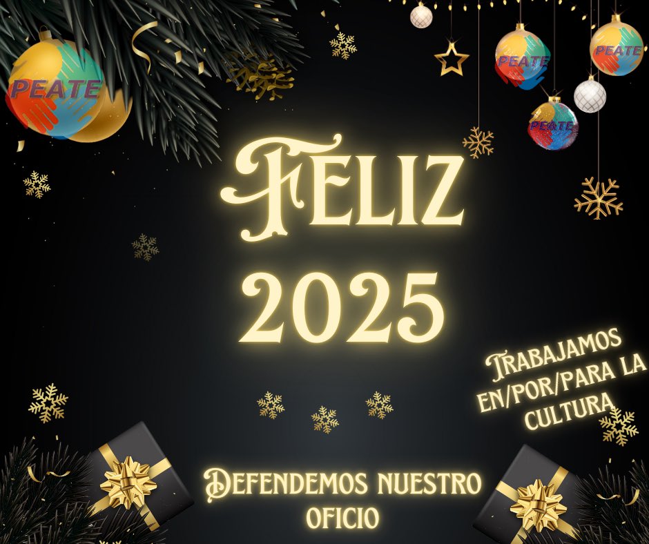 Para mejorarlo….
Por nuestro futuro…
Seguimos trabajando codo con codo con trabajo, hacienda, educación, cultura, patronal…
Para darnos visibilidad, 
✊✊✊¡Defendamos nuestro espacio!✊✊✊
#SomosPEATE 
#sintecnicosnohaycultura 
#defendemoseloficio 
#poruntrabajoseguro