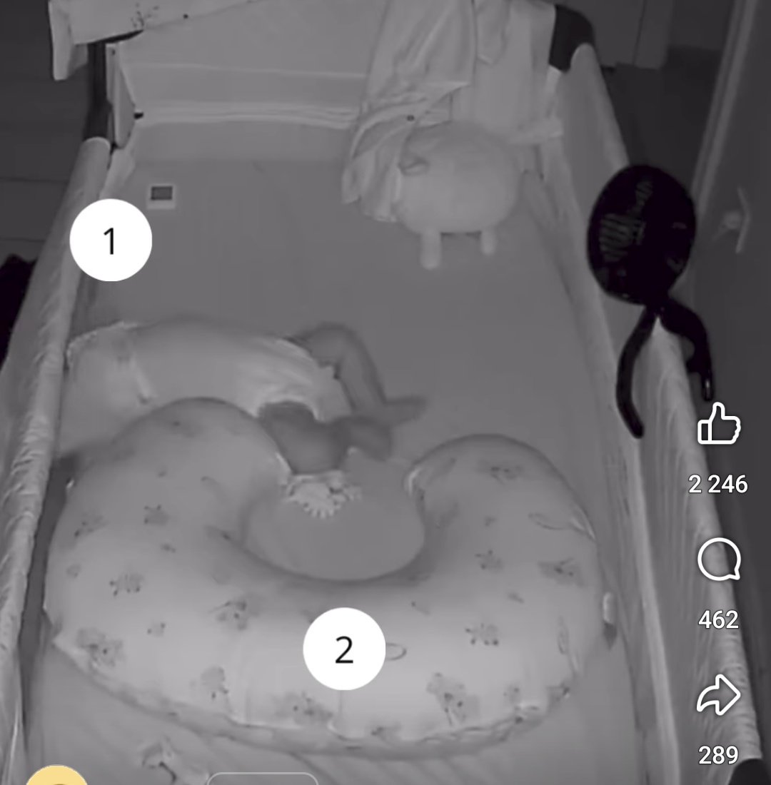 CA ! 

Il y a bien des défauts dans ce couchage mais le principal : LE MATELAS DANS LE LIT PARAPLUIE. 

C'est écrit sur les notices et dans le carnet de santé. Pas de matelas ds un lit parapluie !

Le filet est trop souple et donc le matelas mal ajusté => risque de MIN++