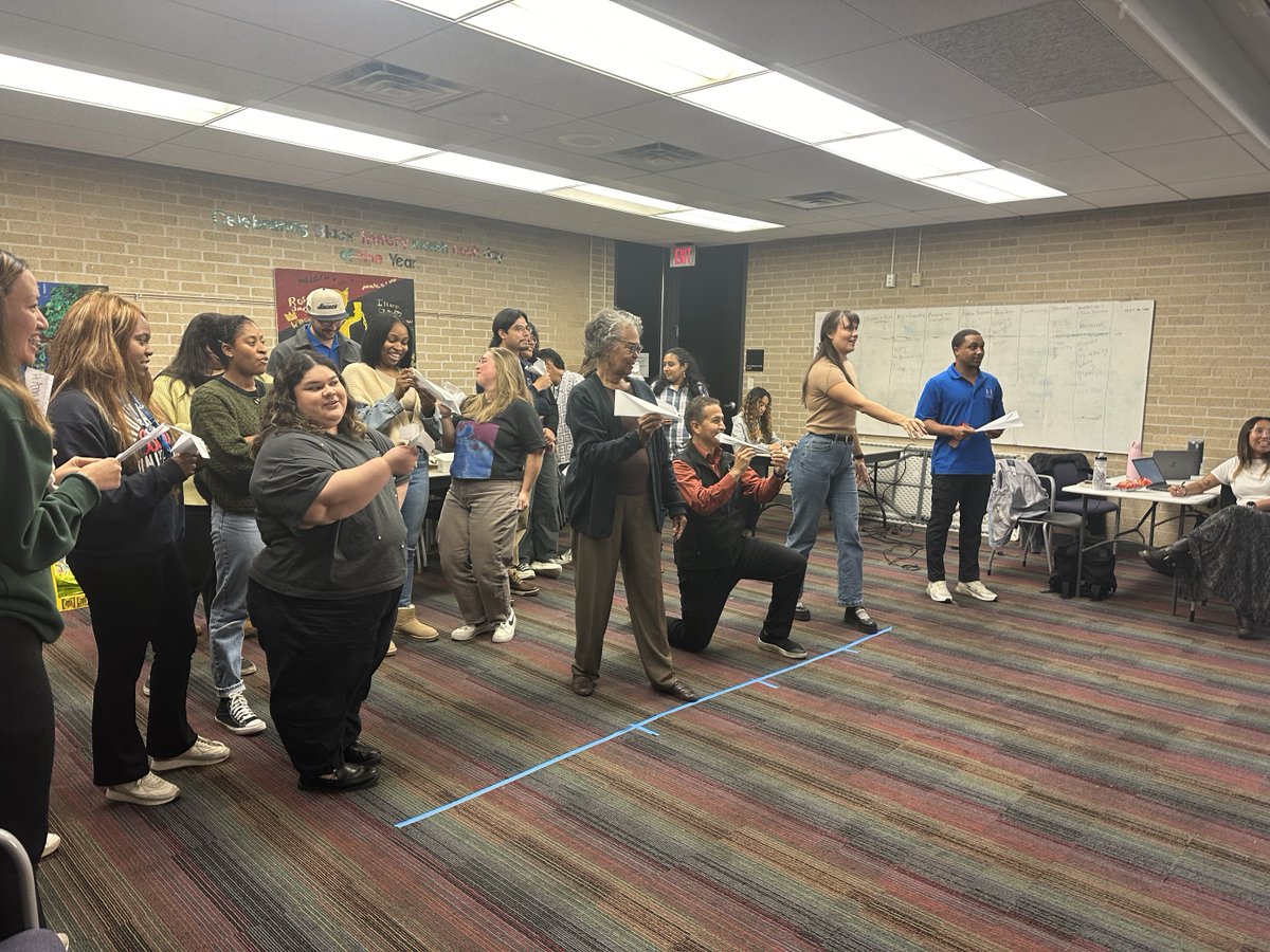 Paper airplanes today, college-bound futures tomorrow. ✈️🎓 Our coaches are soaring toward success for every student! #DreamBig #CoachingForCollege #CollegePossible