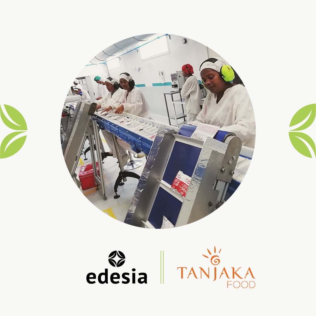 EdesiaNutrition's tweet image. Swipe to learn more about Tanjaka Foods the most recent recipient of the Edesia Innovation Grant.