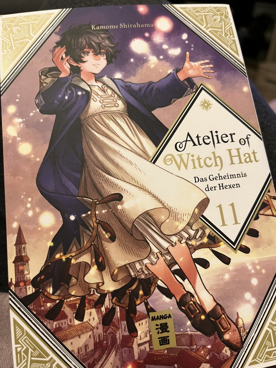 Shimarin707's tweet photo. Atelier of Witch Hat 11 #Time2ReadWeek Nr 3 Der Band war richtig schön 😍. Agathe wächst hier über sich hinaus und zeigt die tolle Freundschaft der Mädels ❤️. Mit diesem Band beende ich auch mein #mangayear24 Nr 167 https://t.co/02m8WKtfpG