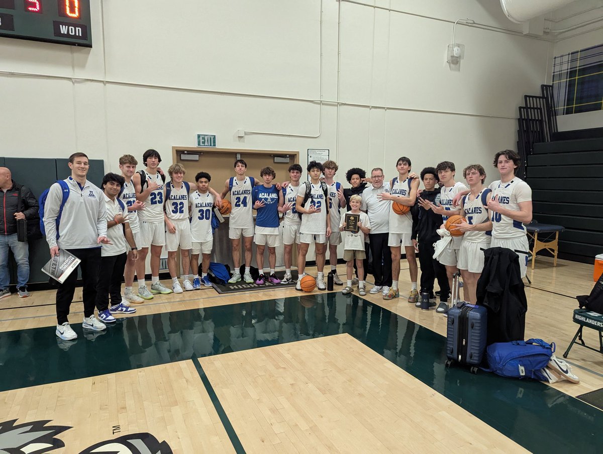 Acalanes Dons Boys Basketball (@acaboysbball) on Twitter photo DONS win an absolute war 47-42 over Post Falls, Idaho taking Third Place <a href="/SurfNSlamHS/">Surf 'N Slam</a>
DONS were down 16 at one point in the third and rallied back in what was a early season defining win. DONS win an absolute war 47-42 over Post Falls, Idaho taking Third Place <a href="/SurfNSlamHS/">Surf 'N Slam</a>
DONS were down 16 at one point in the third and rallied back in what was a early season defining win.