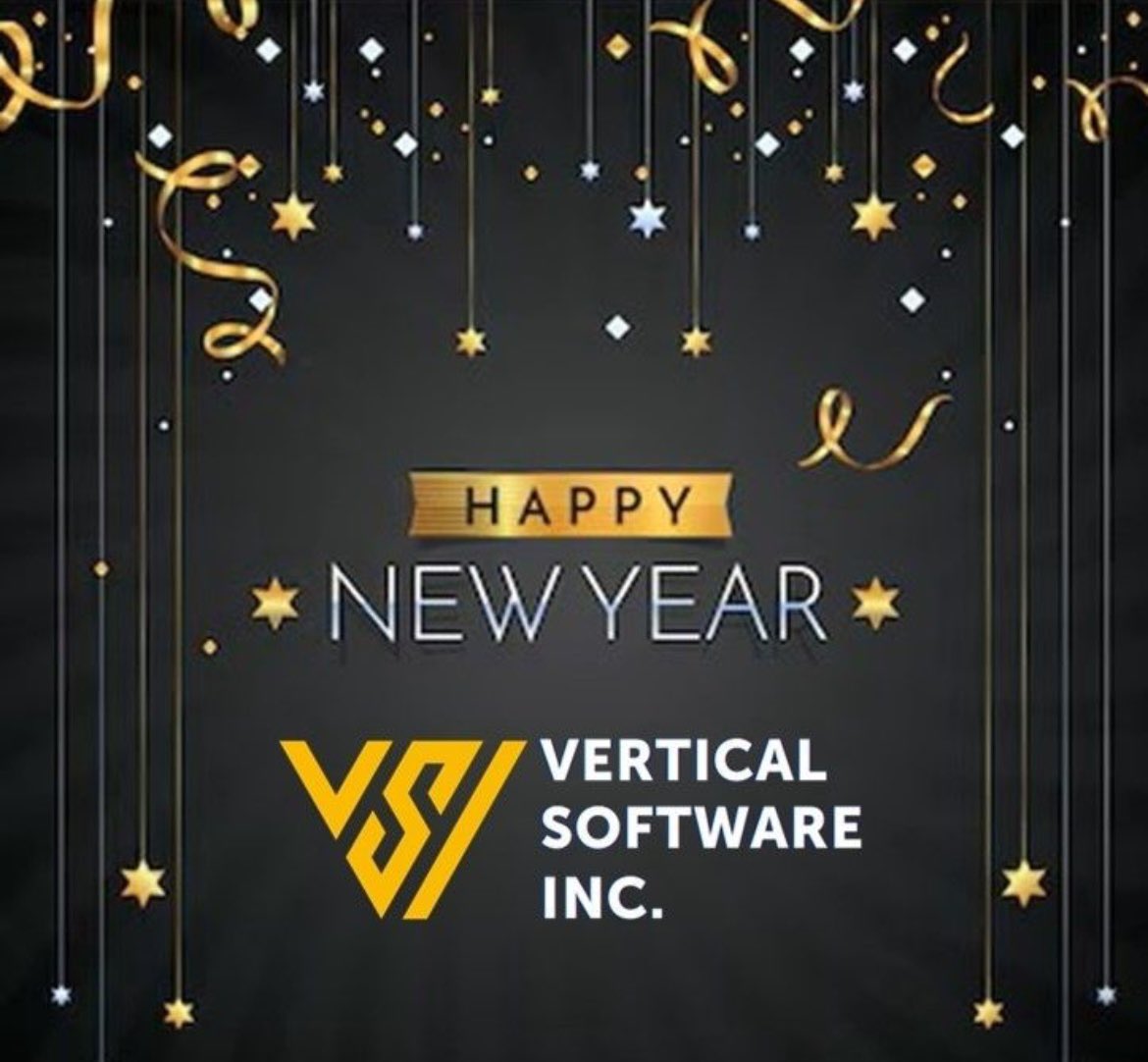 Vertical_Sales's tweet photo. Happy New Year from Vertical Software Inc. - a Valstone Company!
As we jump into 2025, we’re filled with gratitude for our incredible clients, partners, and team who made 2024 an unforgettable year. 
Our New Year holiday hours:
December 31st Open till noon CST
January 1st Closed https://t.co/lAjyp7wp5F
