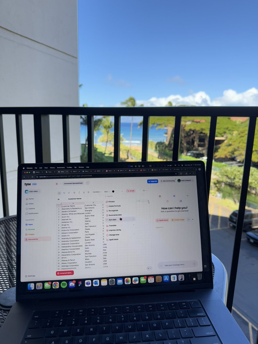 Matt_Gallardi's tweet image. Next upcoming preview - Sheet Documents.
Wrapping up some final bug fixes, performance tweaks, and optimizations.