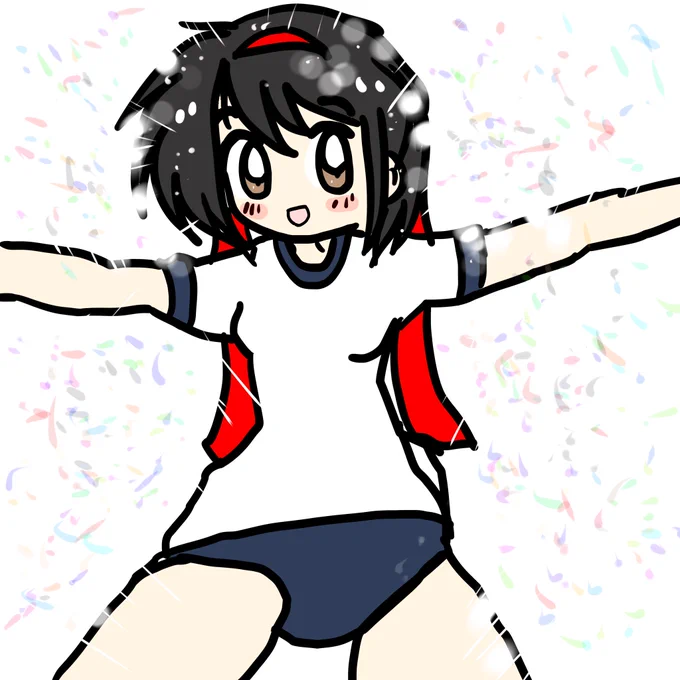 おはようございます!元気、かわいいをテーマに描き続けてきた、ブルマ366日、無事完走しました!今年も皆様にはお世話になりました。本当にありがとうございました!来年も元気な一年になりますよう。良いお年をお迎えください 