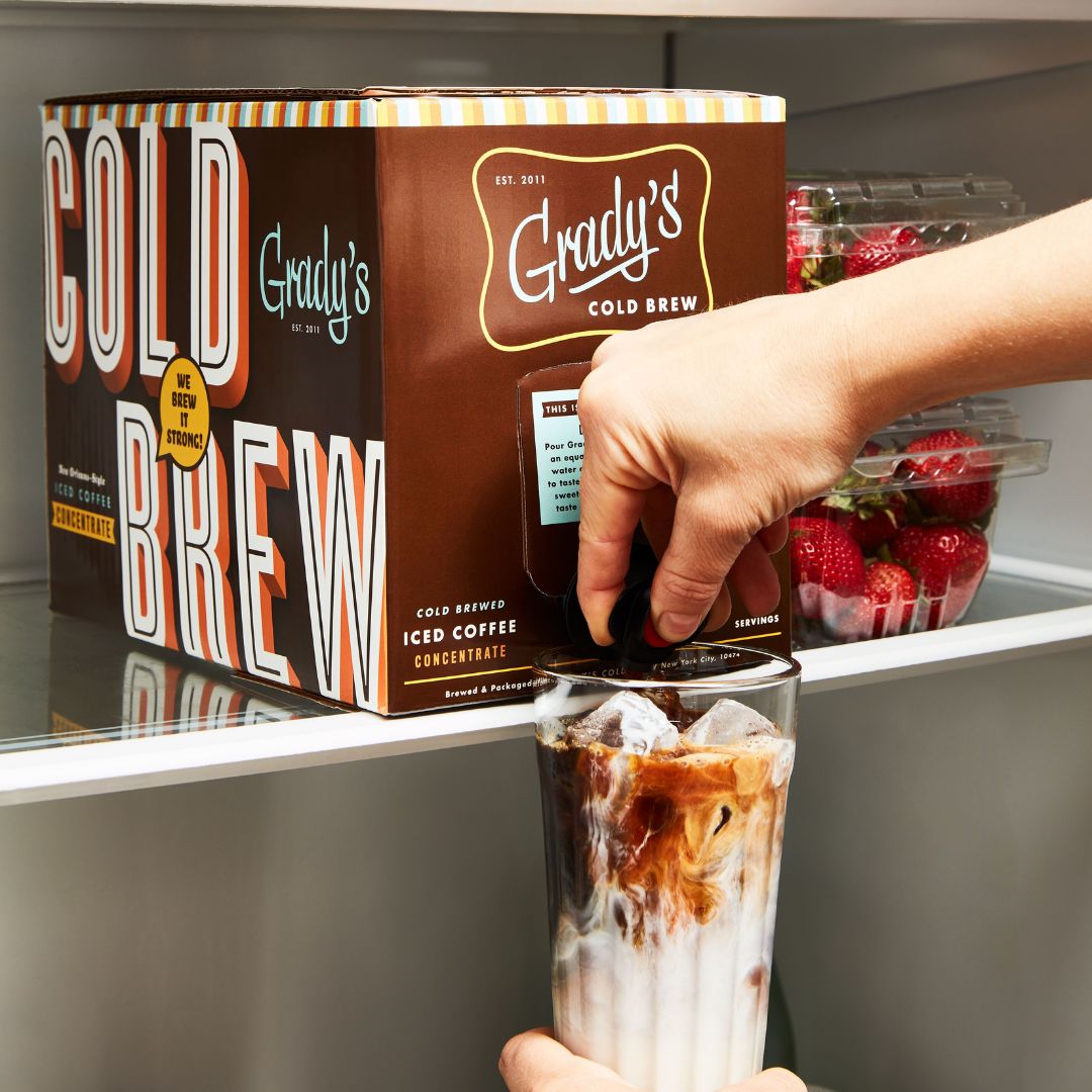 You know what pairs perfectly with New Year's Eve?

Grady's in the fridge for the next morning.

Clever you.