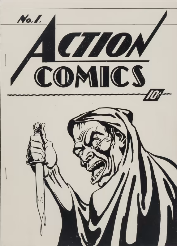 Fun comic fact - Did you know Action Comics No 1 - Acclaimed first appearance of Superman had an ashcan version? 

Only 3 copies were known to exist and the cover was distinctly different. This version was used to register the comic's logo for trademark.