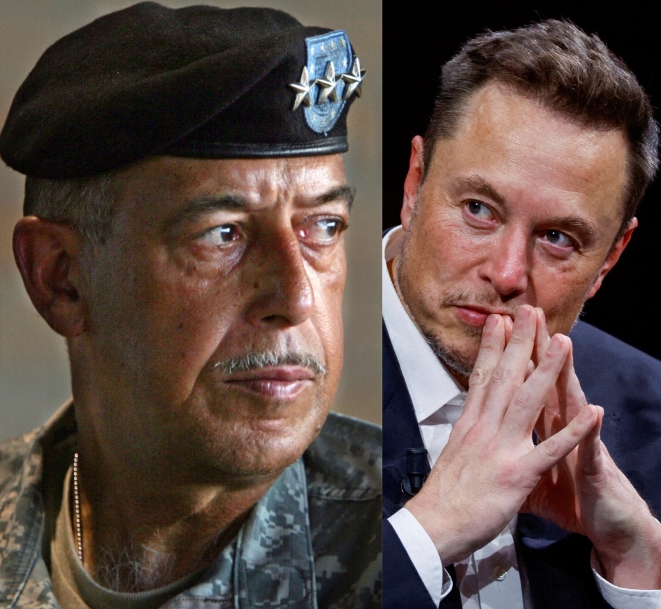 OccupyDemocrats's tweet image. BREAKING: Renowned former U.S. Army Lieutenant General Russel L. Honoré sounds the alarm about the &quot;national security risk&quot; posed by MAGA billionaire Elon Musk — and he didn&apos;t hold back.

America can not afford to ignore this...

&quot;Mr. Musk’s business ventures are heavily reliant…