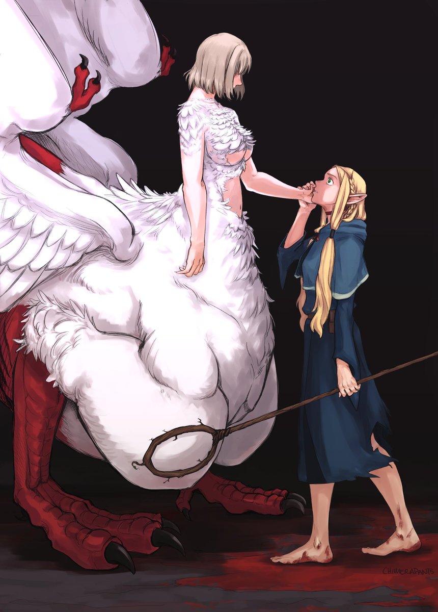chimeracleric's tweet photo. 🐲 "Tu es si douce, tu as tant fait pour moi...

Pitié, fuis... Je ne veux pas te blesser." https://t.co/FviLbTEgW4