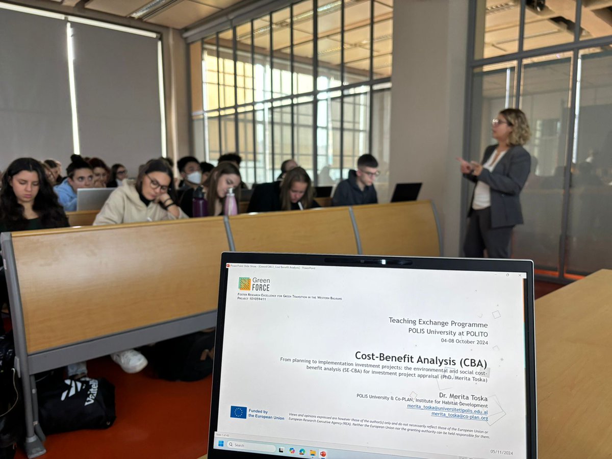 ✨ Wrapping up 2024 with #GreenFORCE highlights!
In November , Politecnico di Torino hosted their second teaching exchange activities as part of GreenFORCE, during which lectures and public seminars were carried out 👩🏻‍🏫
📖 Dive into the full story here: greenforcetwinning.net/2024/12/03/co-…