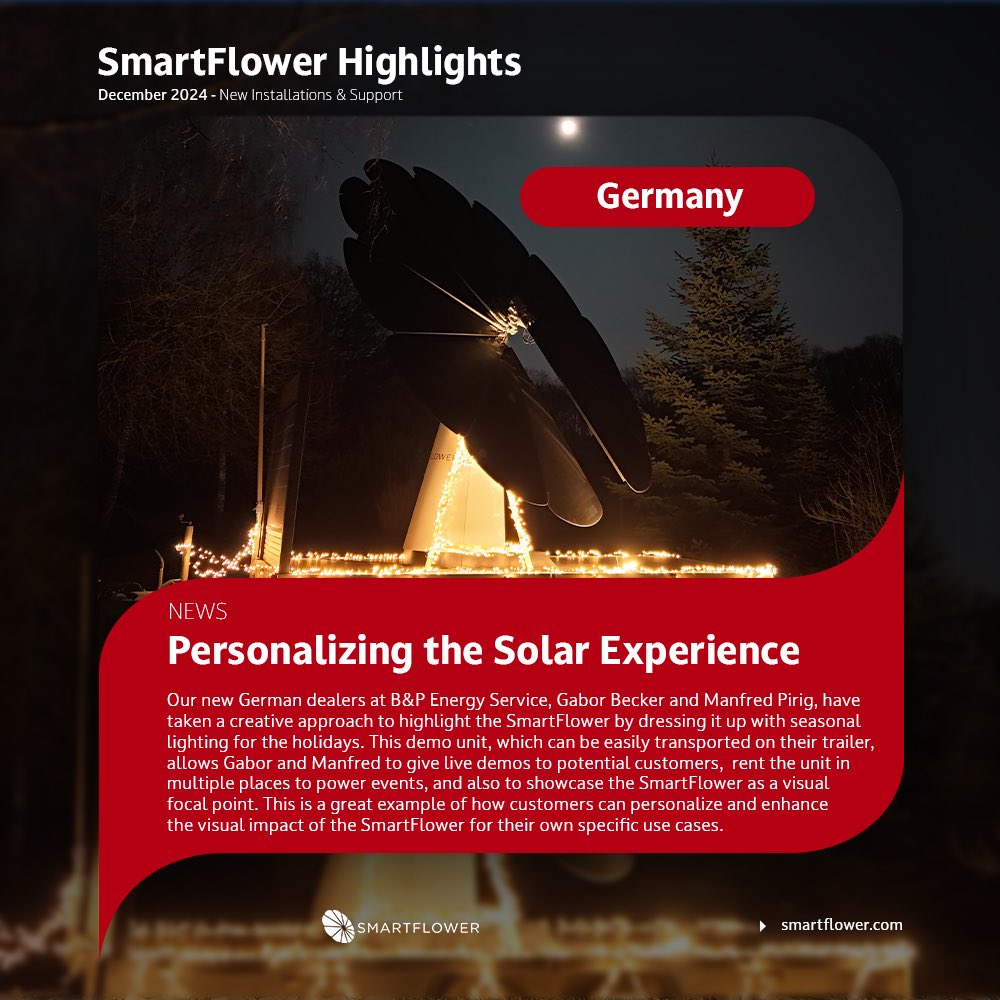 SmartFlower tweet media