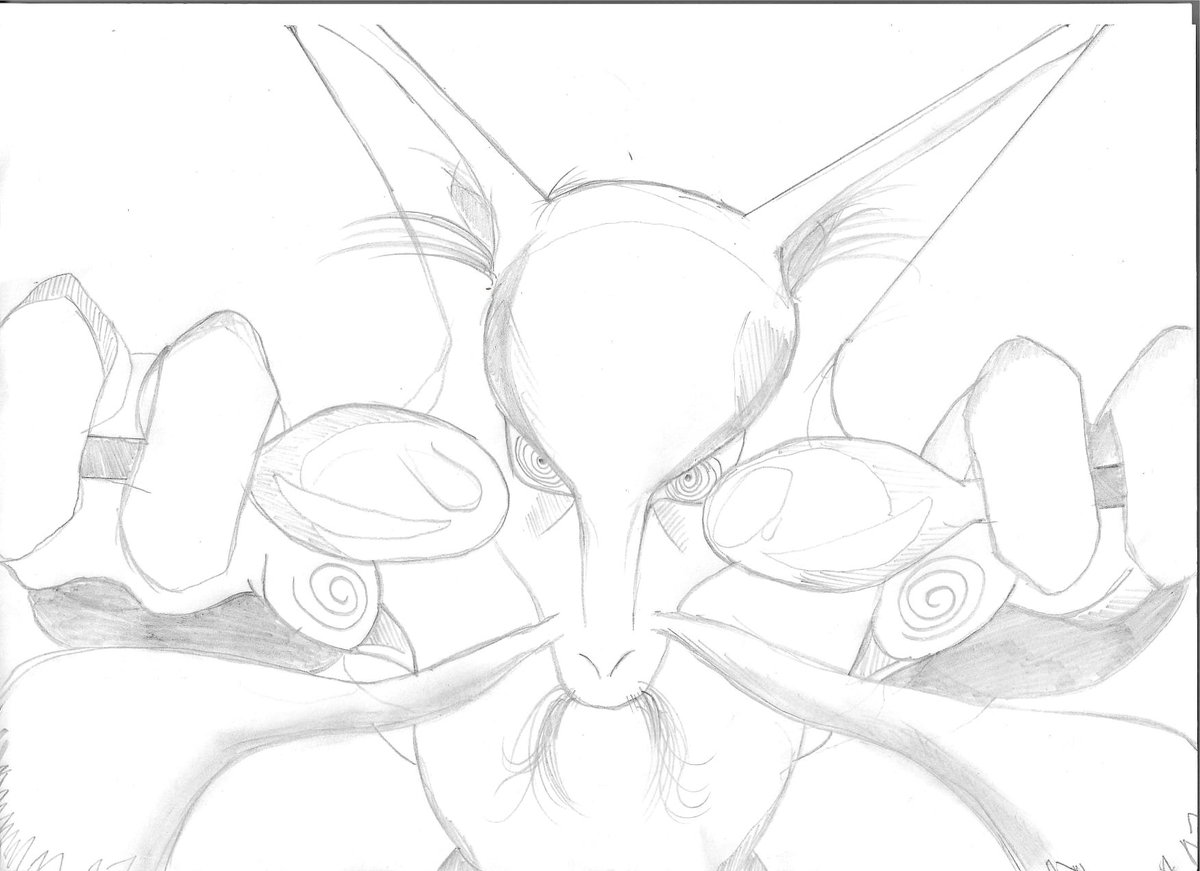 SilviaWayne2's tweet photo. #Alakazam #Pokémon #Pokemon #myart #Ukiyoe https://t.co/tVjiMXUMDJ