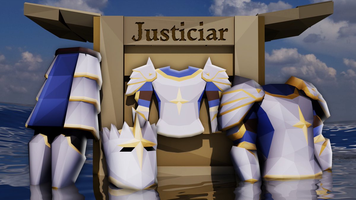 💰#RuneScape #Giveaway💰

 Justiciar Armour Set Giveaway! 👀 
3️⃣ Winners 🏆 Good luck everyone!🤞

How to enter: 
- Follow @osrsalec ✅
- Like &amp; Retweet this post ✅
- Comment your #OSRS username ✅

Awesome graphic by <a href="/JarOfDabs/">Jar Of Dabs</a> 👏