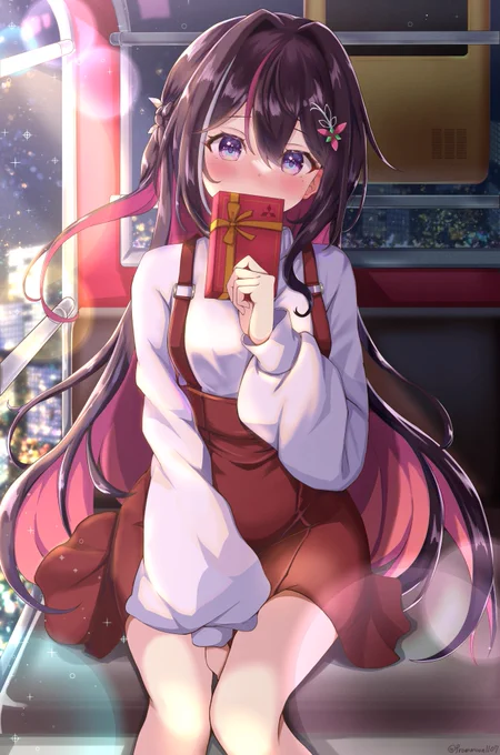 #2024年自分が選ぶ今年の4枚 今年もあずきち尽くしの1年でした～来年はもっと魅力が伝わるようなイラスト描けるようにがんばるぞ～! 