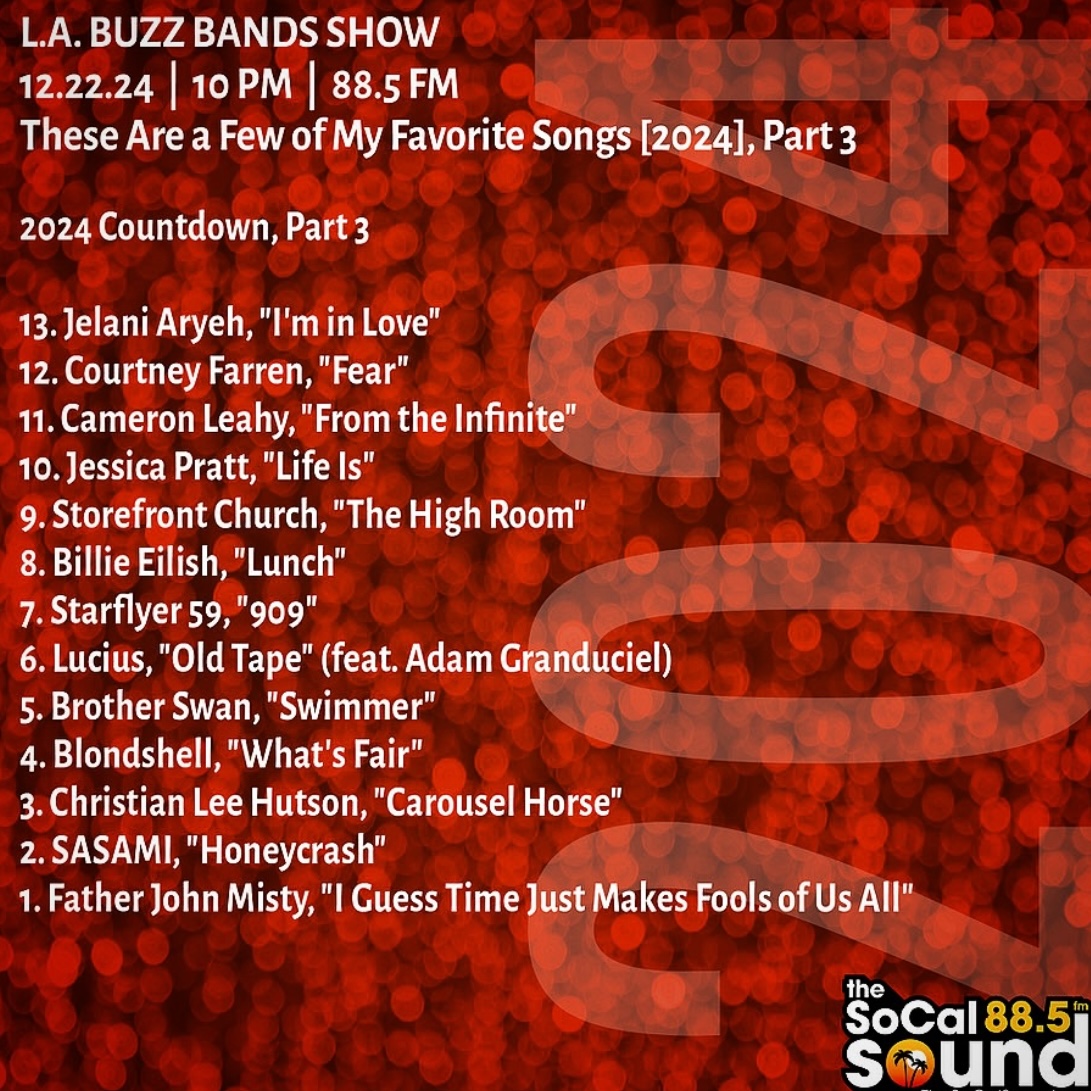 Thank you <a href="/buzzbandsla/">Buzz Bands LA</a> for including “From the Infinite” on the 2024 favorite songs list 🌀
