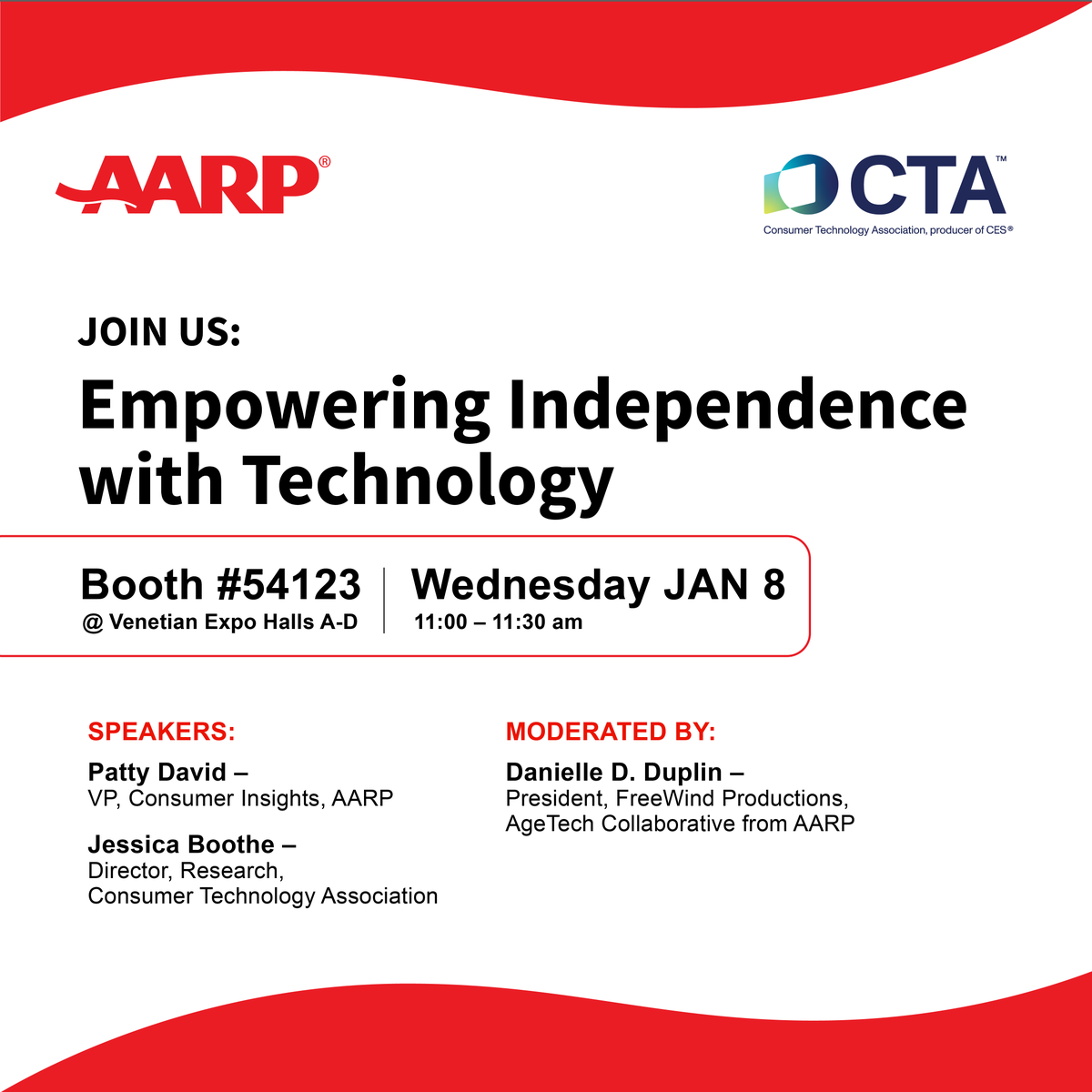 What makes tech AgeTech? From personal health to safety solutions, “Empowering Independence with Technology Among Adults Age 50+” brought to you by <a href="/AARPResearch/">AARP Research</a> and CTA, explores the technology redefining aging in place. Don’t miss its debut at #CES2025!