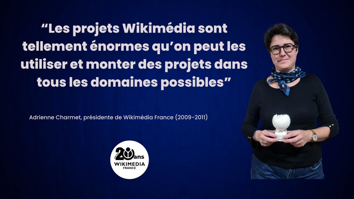 Wikimédia France (@wikimedia_fr) on Twitter photo 👉Saviez-vous qu'on pouvait faire beaucoup de choses avec les projets #Wiki ? On peut les utiliser dans les champs culturels, éducatifs, au niveau local, national, international et bien plus encore.
👥Adrienne Charmet était là aux débuts de <a href="/Wikipedia_fr/">Wikipédia en français</a>
youtu.be/17Ugelf9tdI 👉Saviez-vous qu'on pouvait faire beaucoup de choses avec les projets #Wiki ? On peut les utiliser dans les champs culturels, éducatifs, au niveau local, national, international et bien plus encore.
👥Adrienne Charmet était là aux débuts de <a href="/Wikipedia_fr/">Wikipédia en français</a>
youtu.be/17Ugelf9tdI