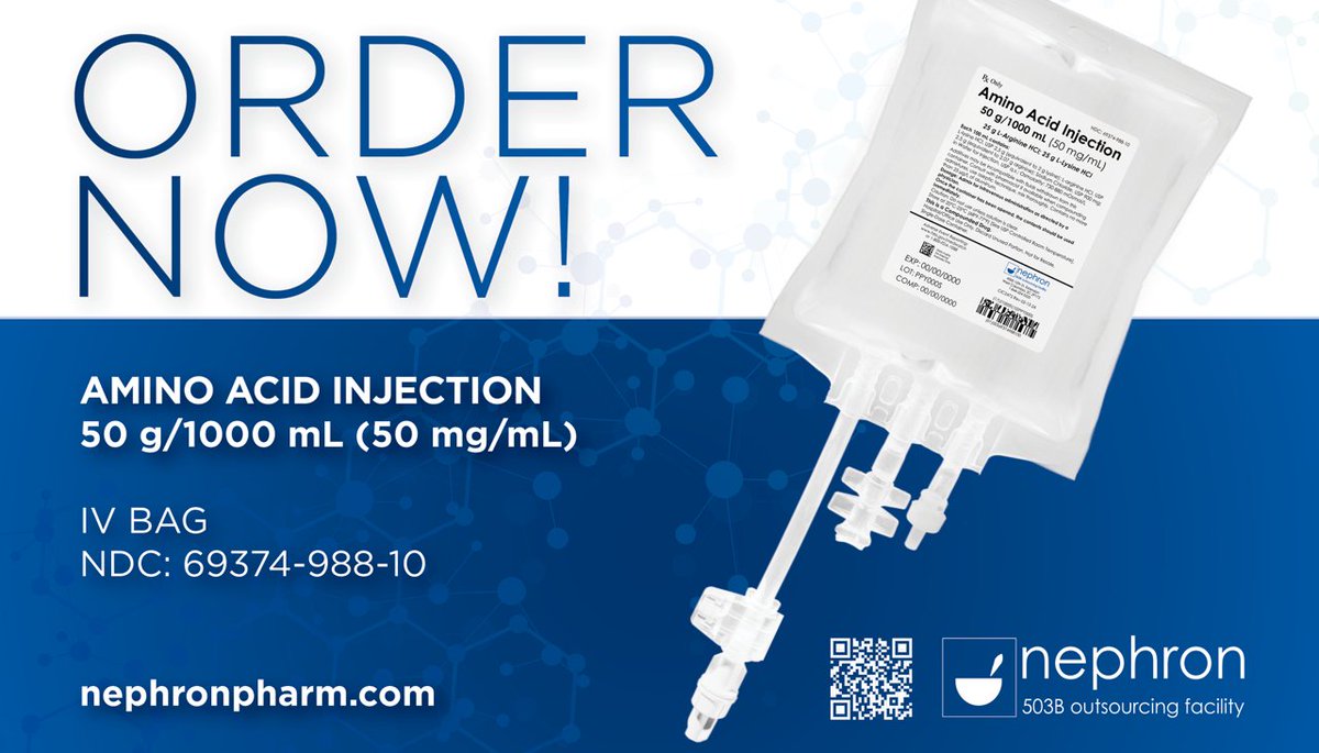 Need amino acid IV bags shipped before the New Year?

 We've got you!

nephronpharm.com