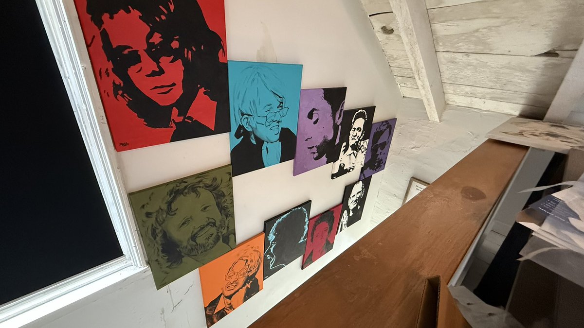 Coming back to X for a brief moment to demand that <a href="/mulaney/">John Mulaney</a> acknowledge George’s place in my attic office pantheon: