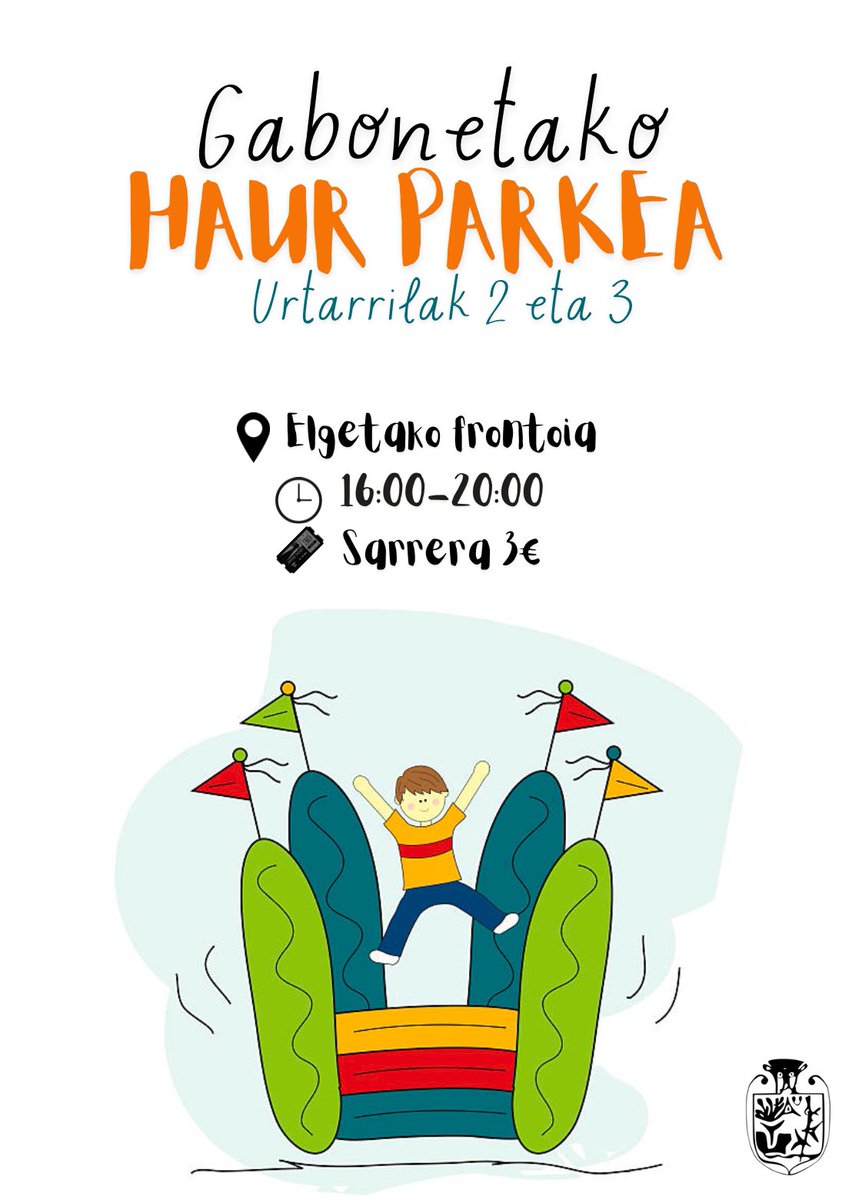Gabonetako HAUR PARKEA Elgetan! Zatoz! #ElgetakoUdala