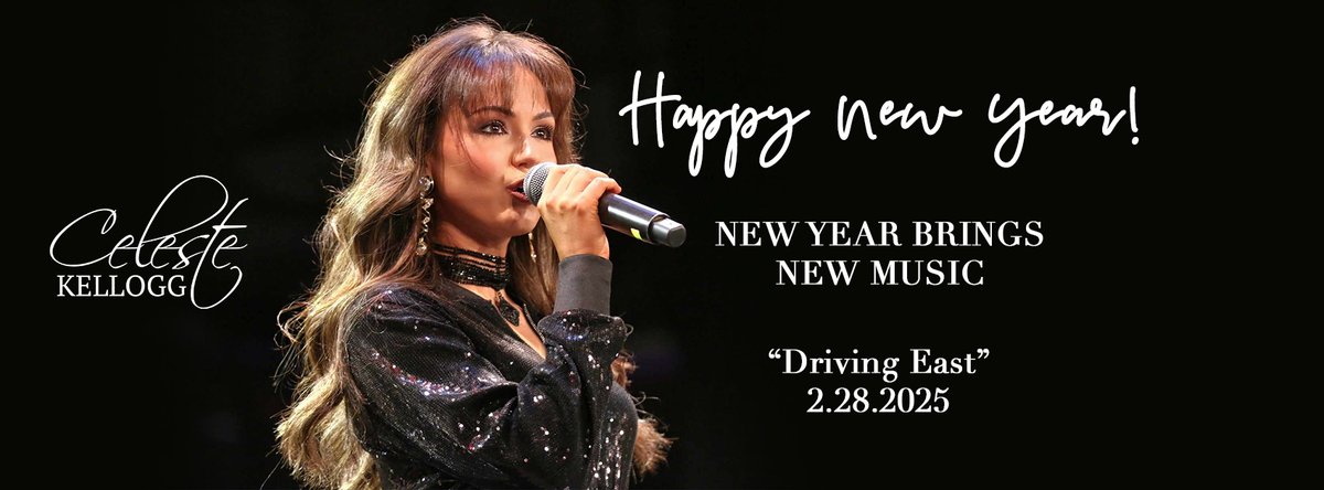 ANNOUNCEMENT: "DRIVING EAST" SINGLE COMING FEBRUARY 28TH, 2025 
celestekellogg.com