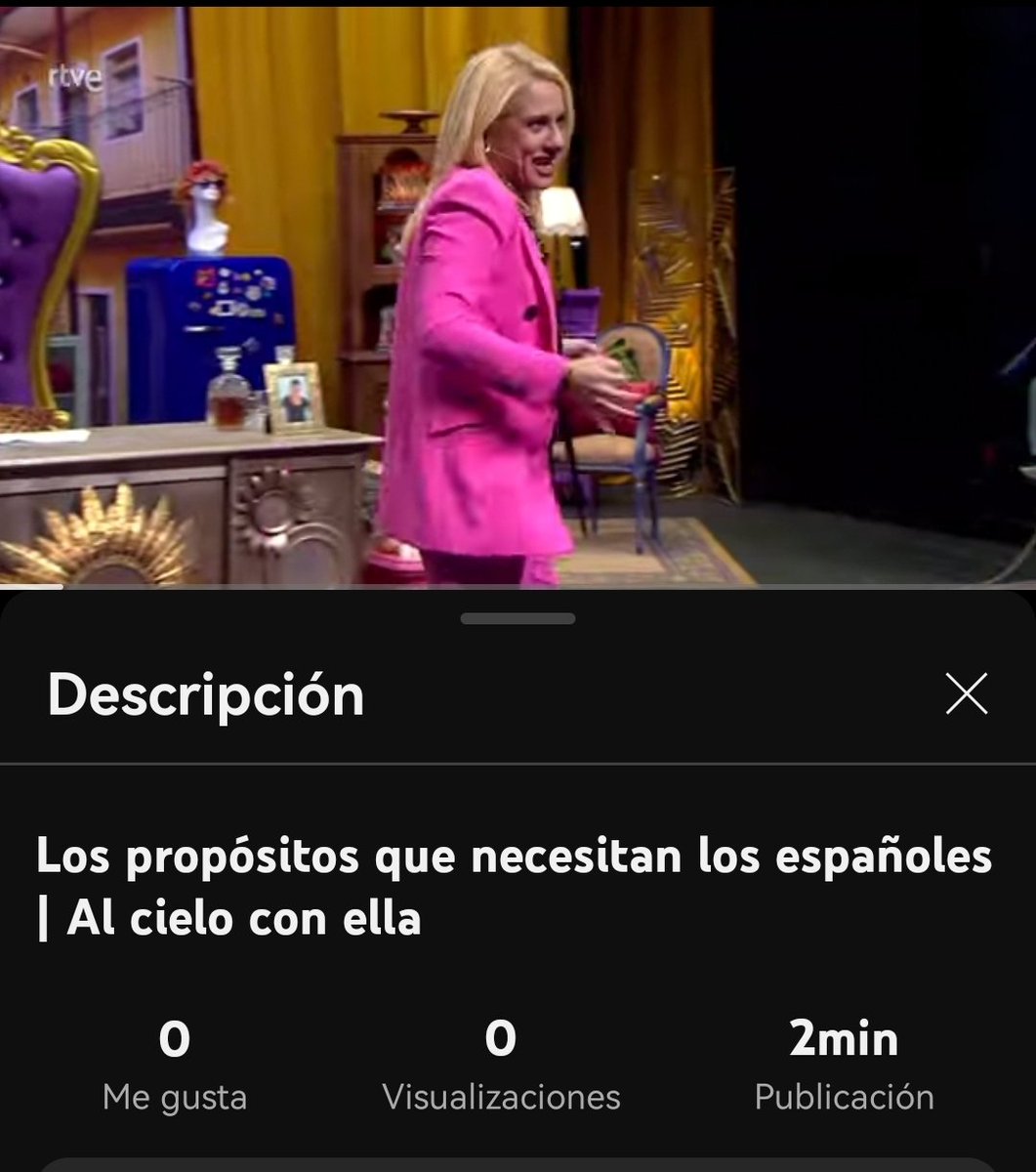 ¡Adivinad de quien es la 1a visualización de la diva televisiva Doña Henar!