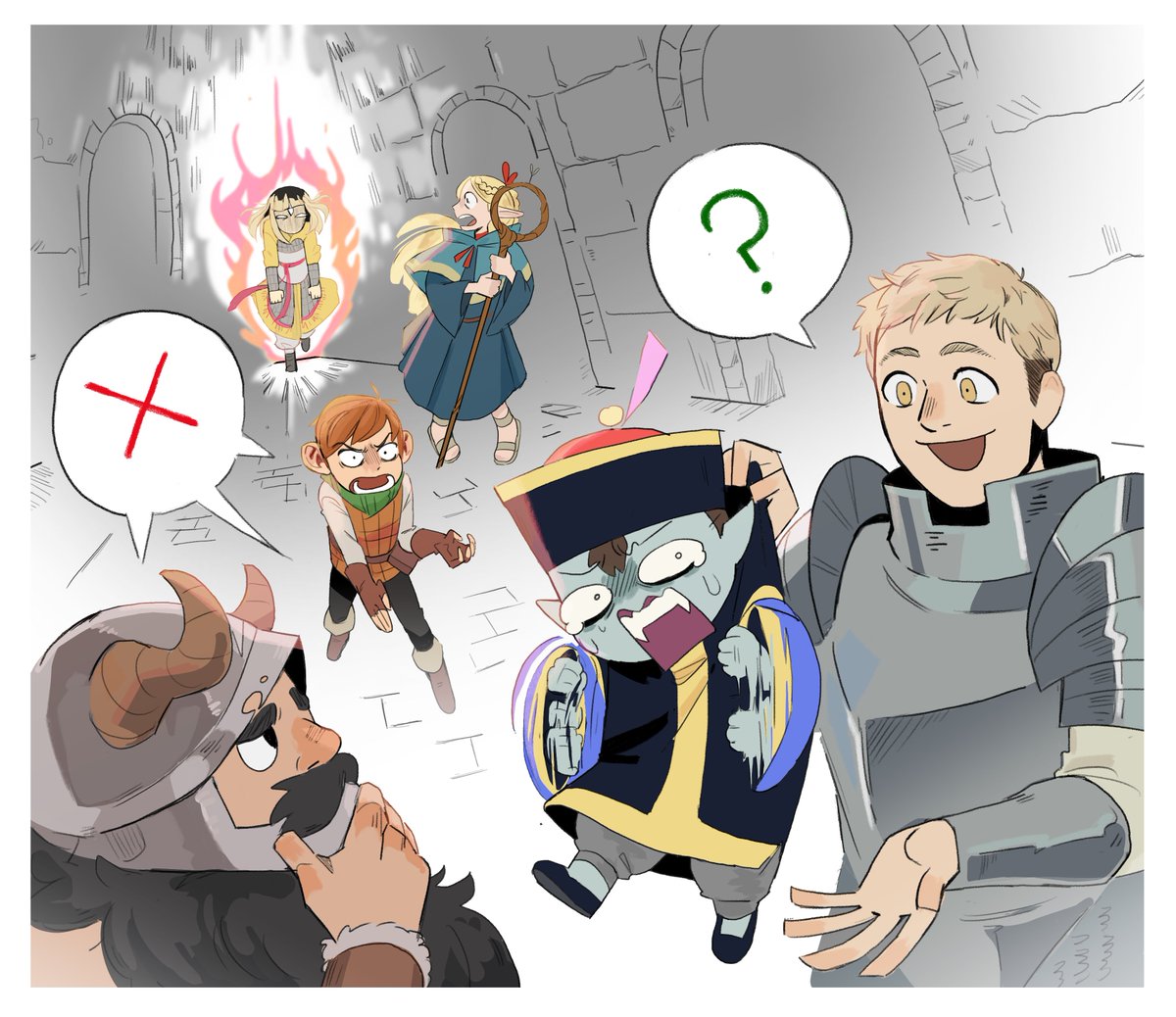 Simple misunderstanding
#jentrychauvstheunderworld #dungeonmeshi