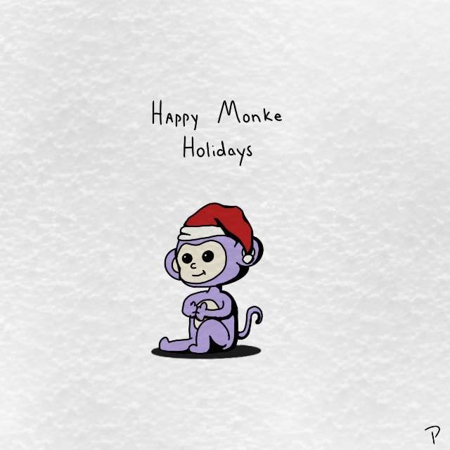 Happy Monke Holidays!