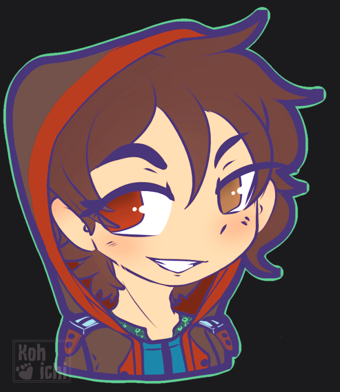 Little doodle for <a href="/Anon_Gearhead/">AnonymousGearhead</a> this year ^^ 

Thank you! 💚